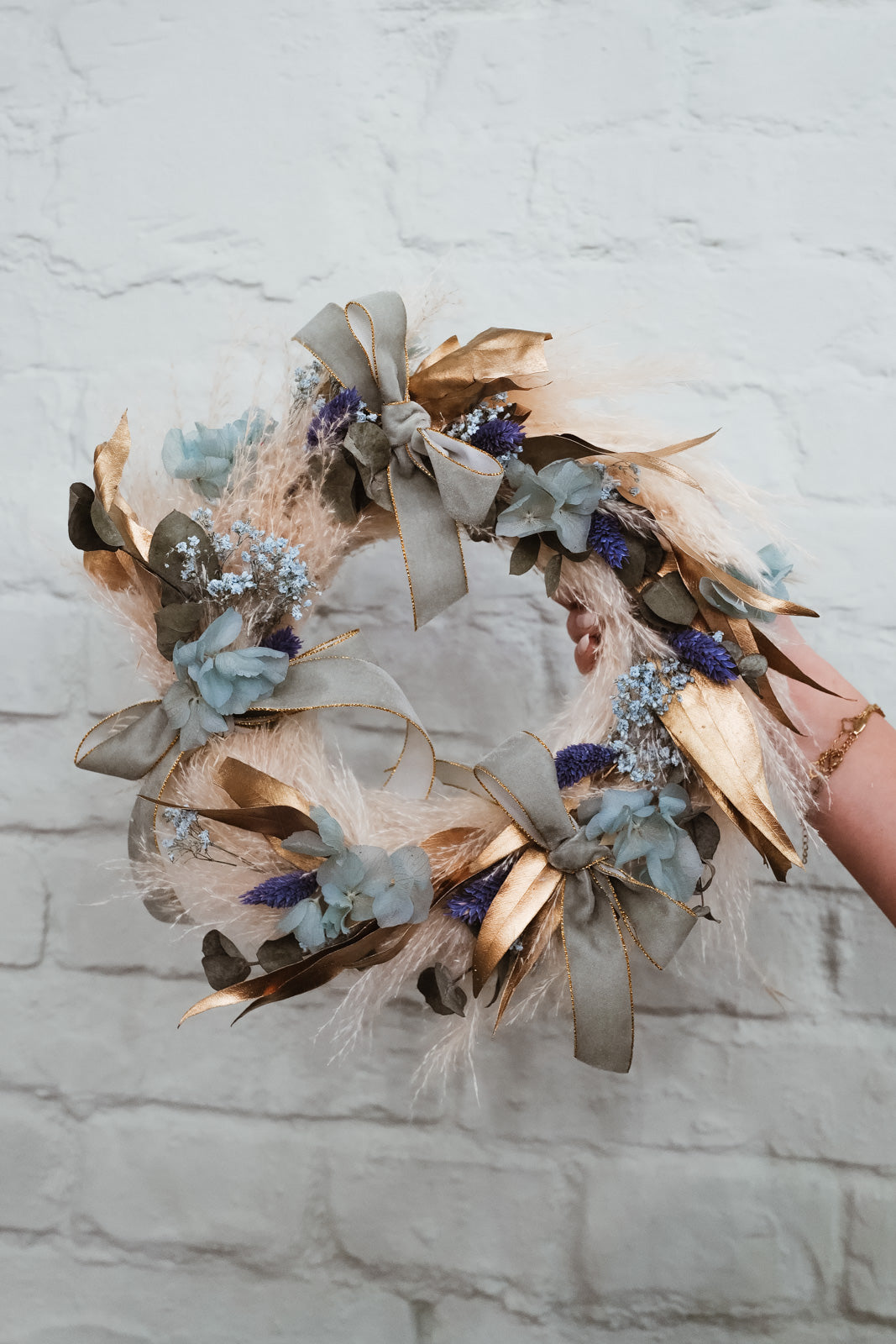 Adventskranz Dried Flower Christmas Wreath Lilli 2025