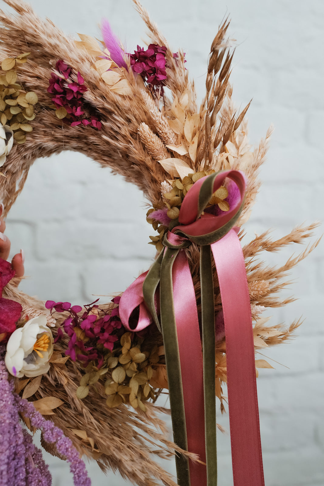 Adventskranz Dried Flower Christmas Wreath CLARA 2025