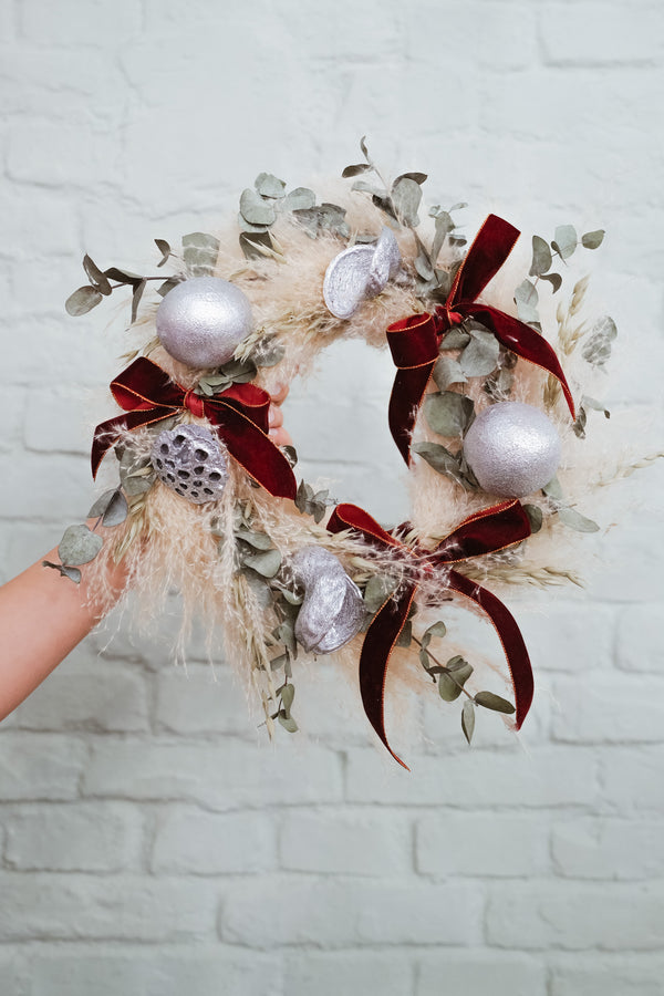 Adventskranz Dried Flower Christmas Wreath Andy 2025