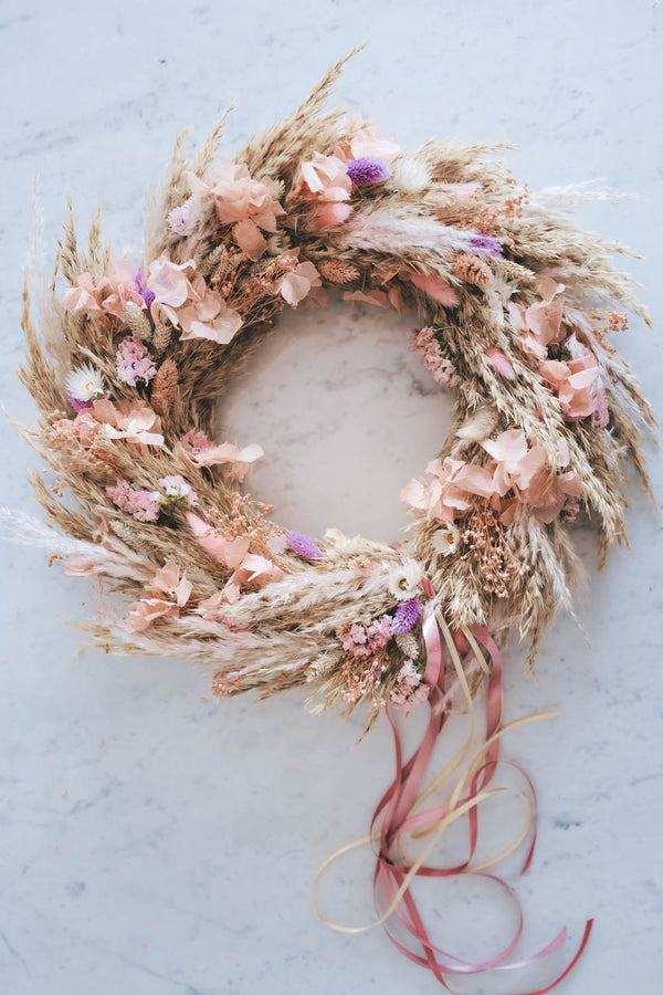 Dried Flower Wreath Nala - 38cm