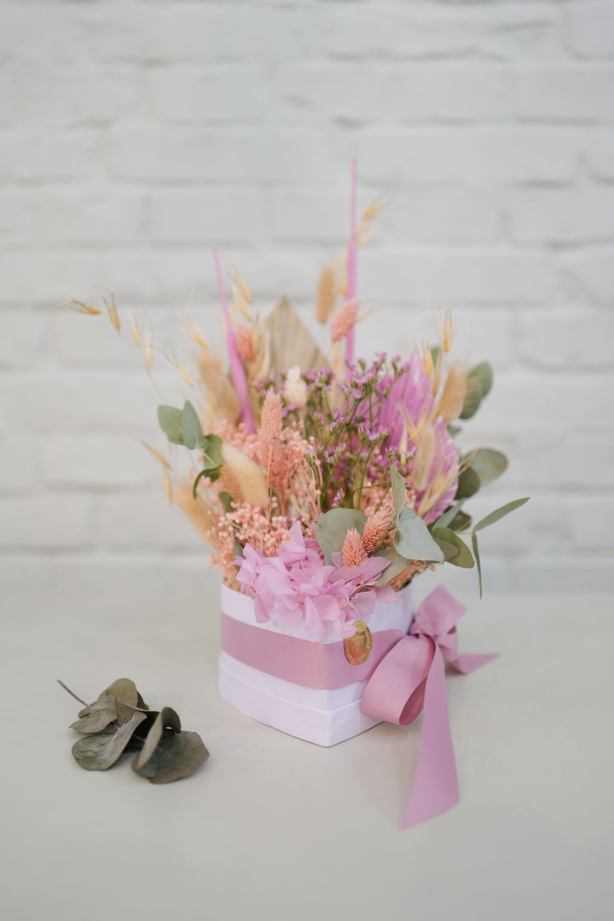 Sage Heart Dried Flower Box