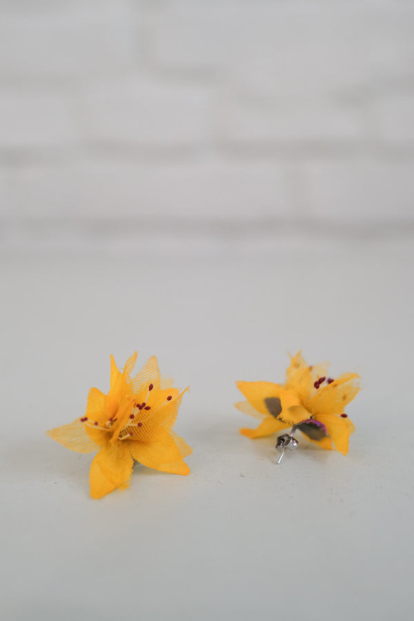 Bekki Handmade Flower Earrings