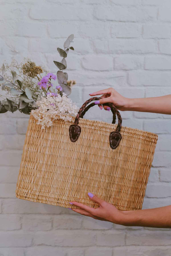 Moroccan large beach bag BAIGE