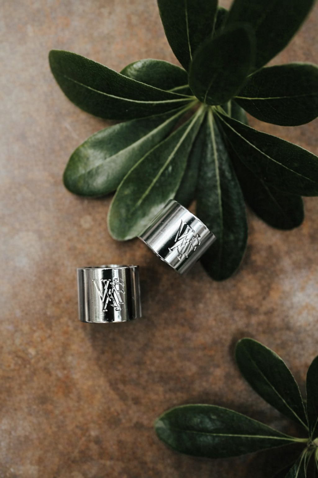 Silver Tubes for Swimwear