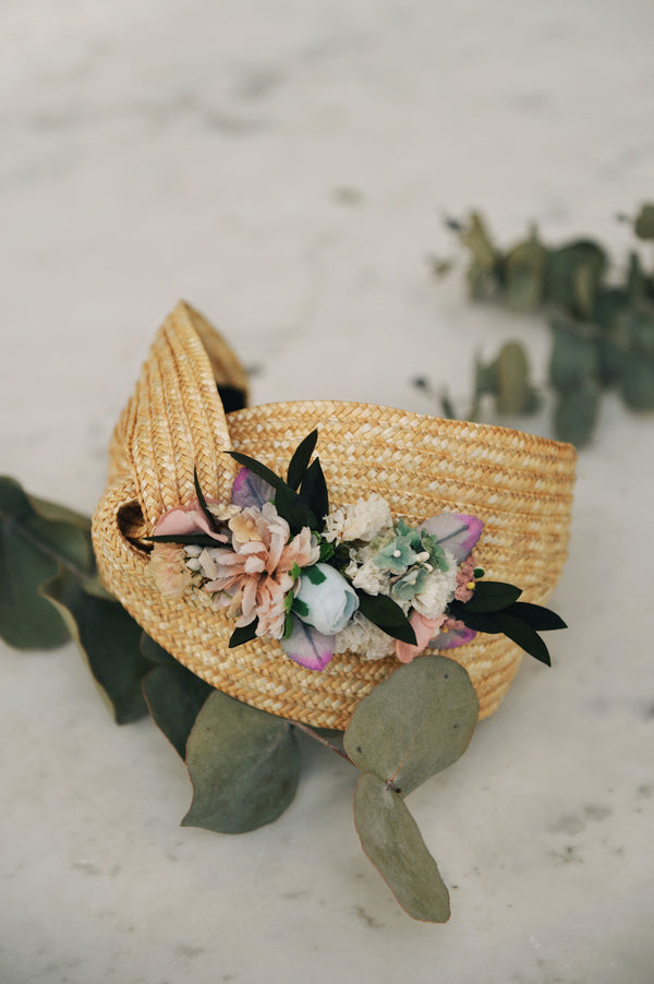 Handmade Flower Headband Zita