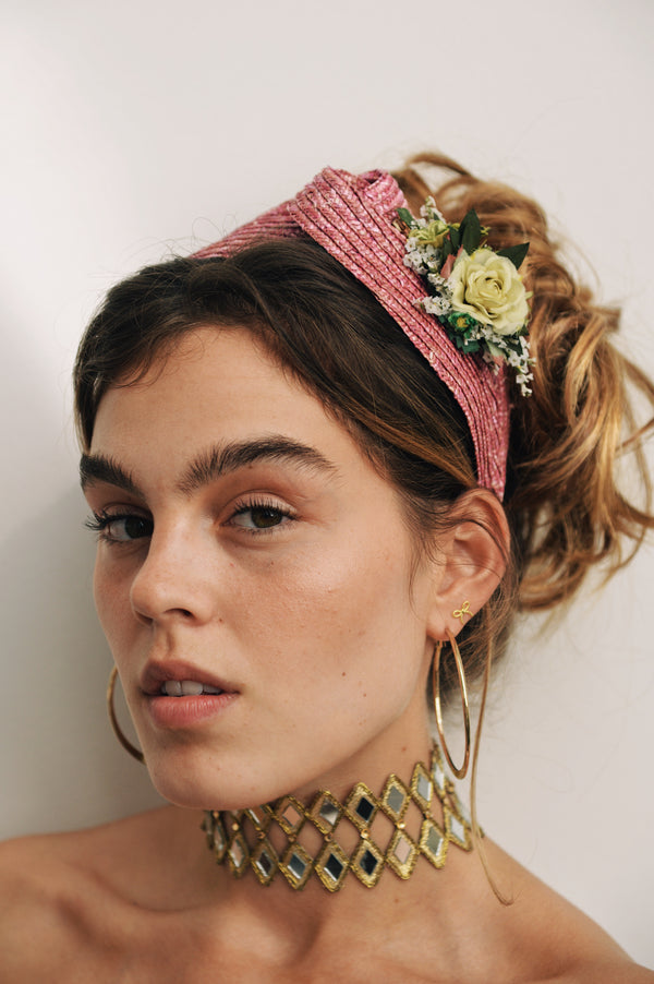 Handmade Flower Headband Serafina