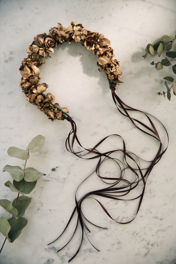 Handmade Flowercrown Ambra