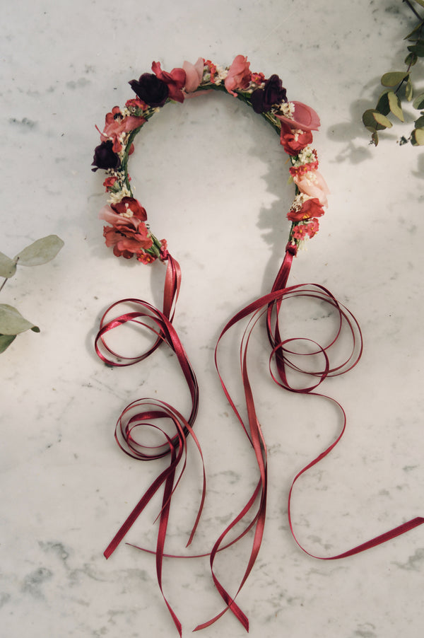 Handmade Flowercrown Loretta