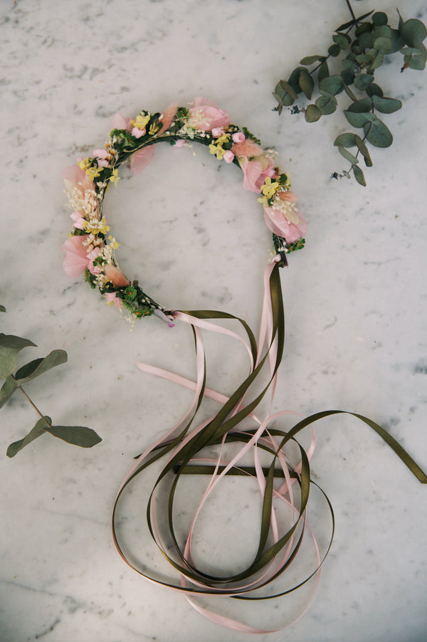Handmade Flowercrown Camille