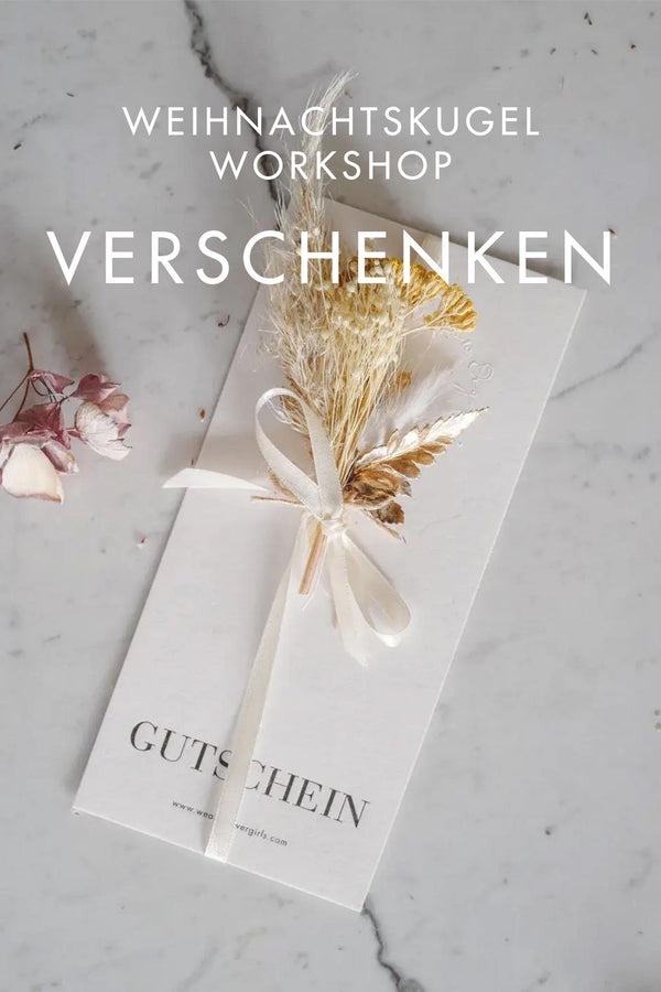 Christbaumkugel Workshop Giftcard