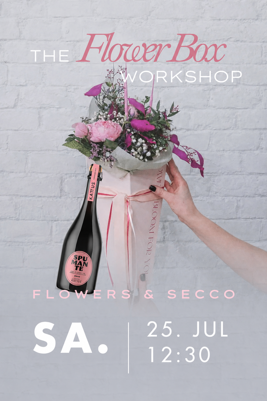 Workshop Wien Flower Box SA. 25. Juli 2026 // 12:30 - 13:45 Uhr