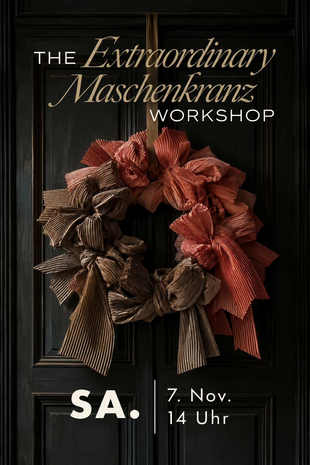 Maschenkranz Workshop - Sa. 7. November 2026 - 14 Uhr