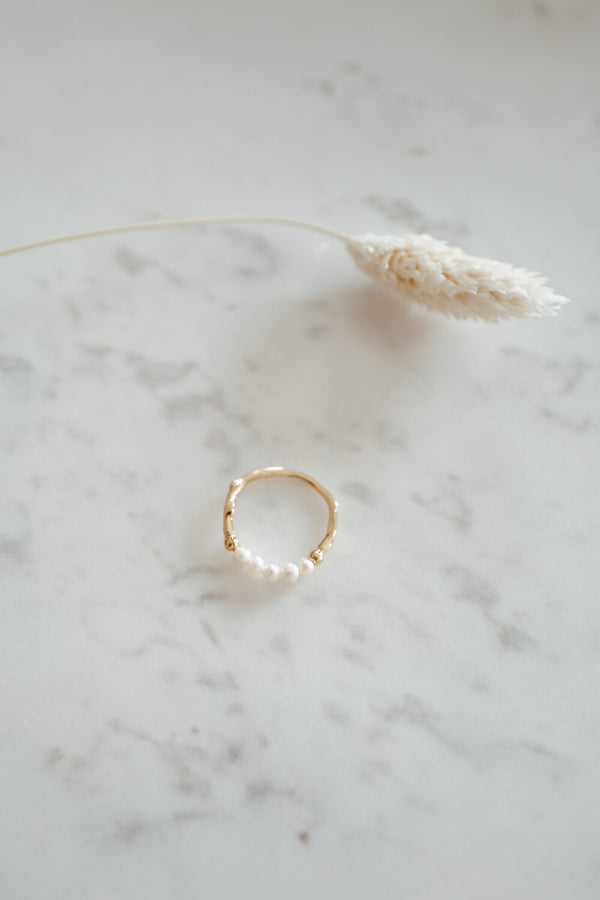 Petite Pearls Ring