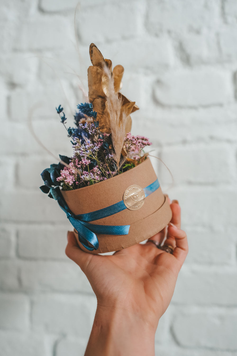 Blue Moon Dried Flower Box