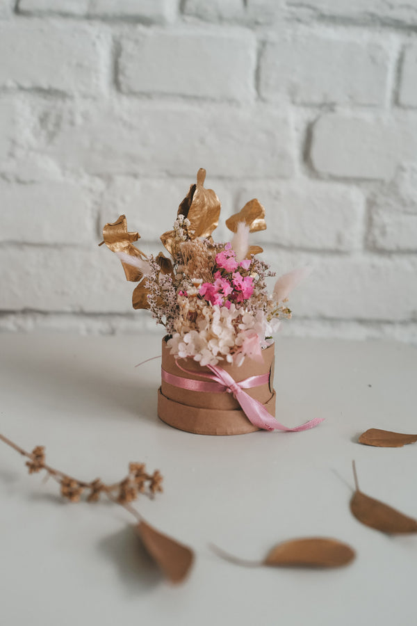 Pink Moon Dried Flower Box