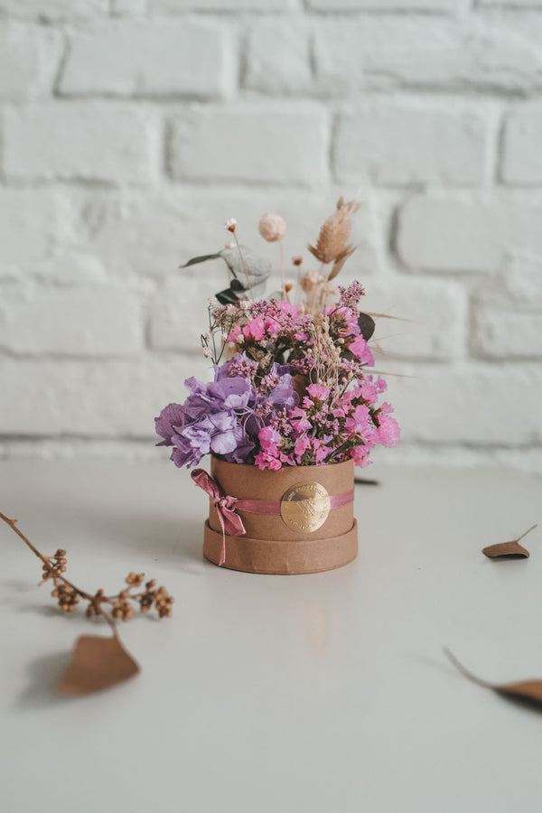 Purple Moon Dried Flower Box