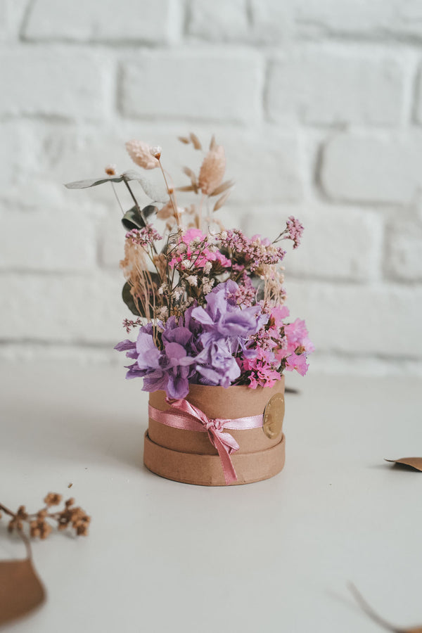 Purple Moon Dried Flower Box