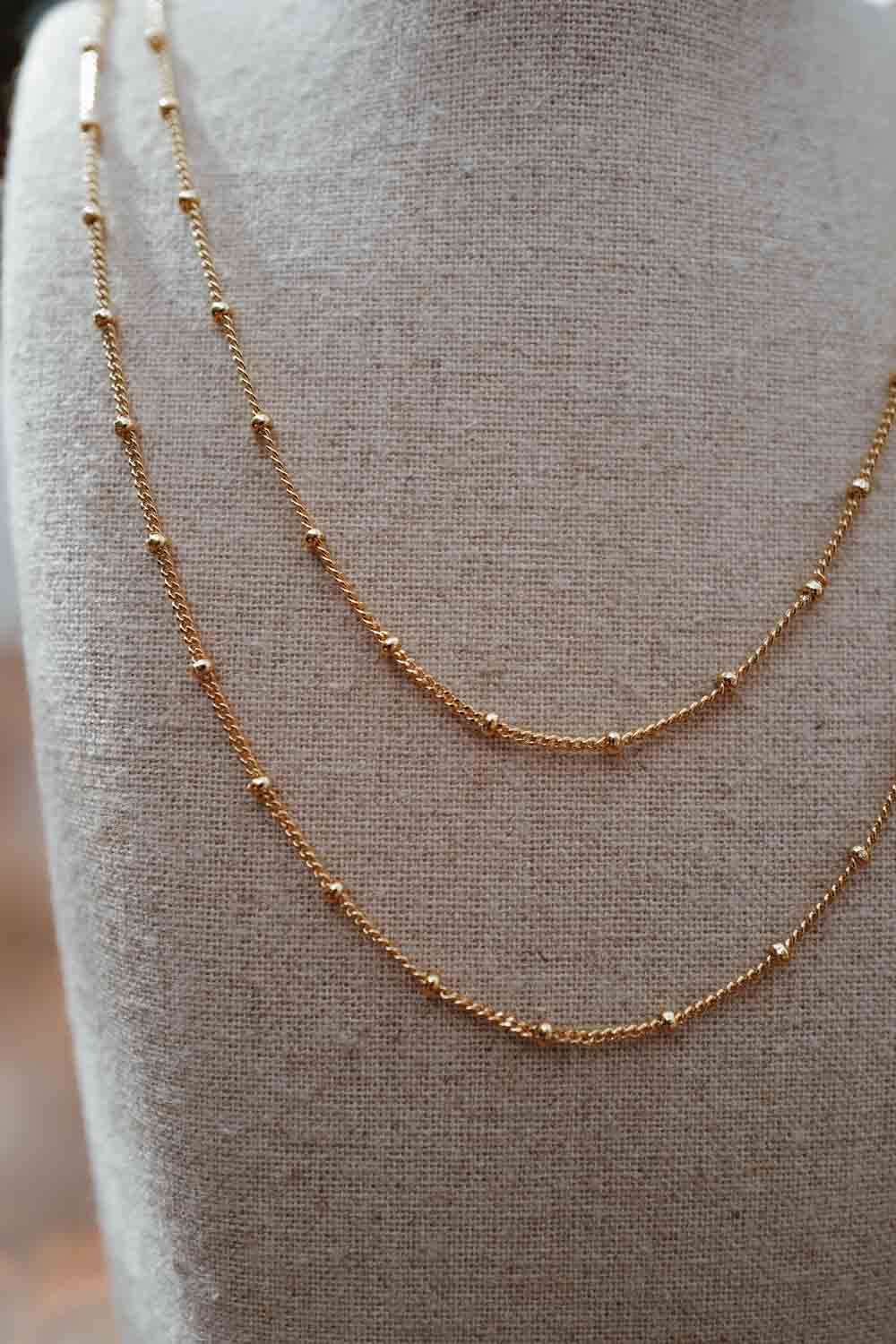 Selma 18k Gold Necklace