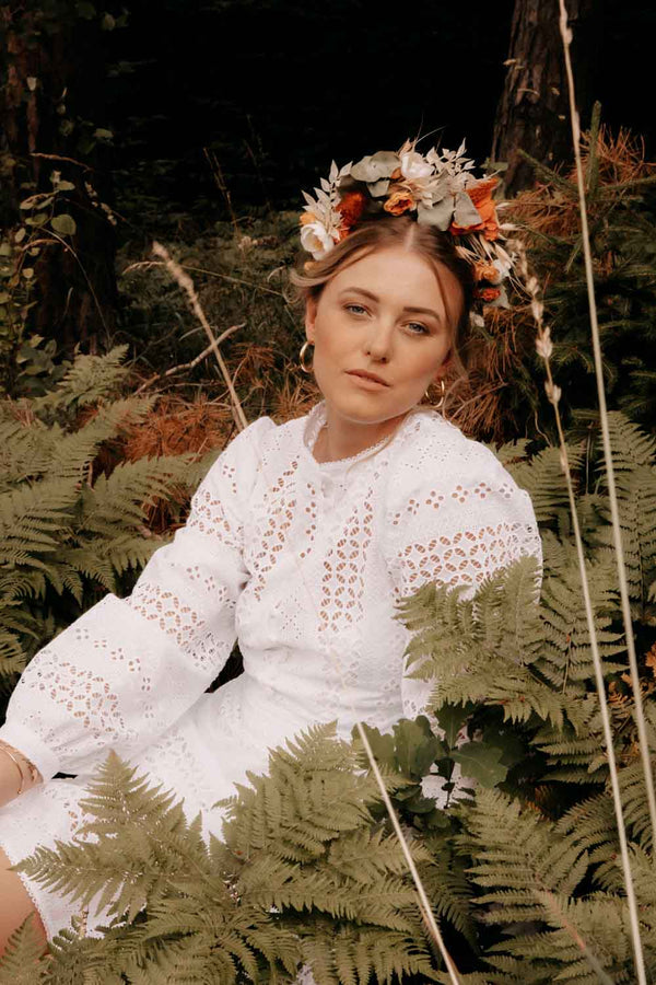 Theresia Handmade Queen Flowercrown