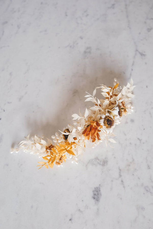 Victoria Handmade Flower Comb