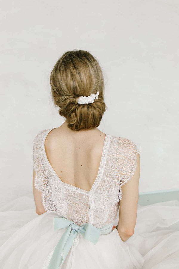 Odette Handmade Flower Hair Comb