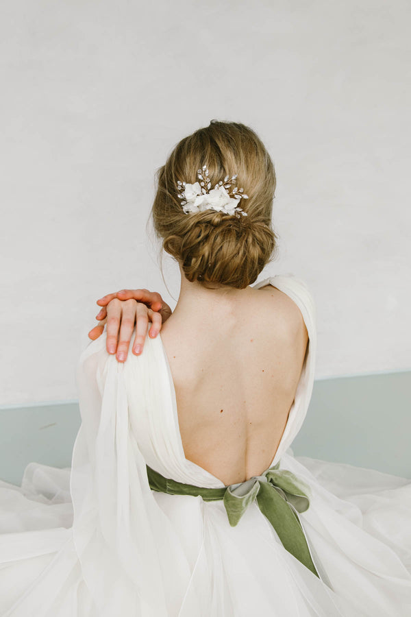 Kitri Handmade Flower Hair Comb