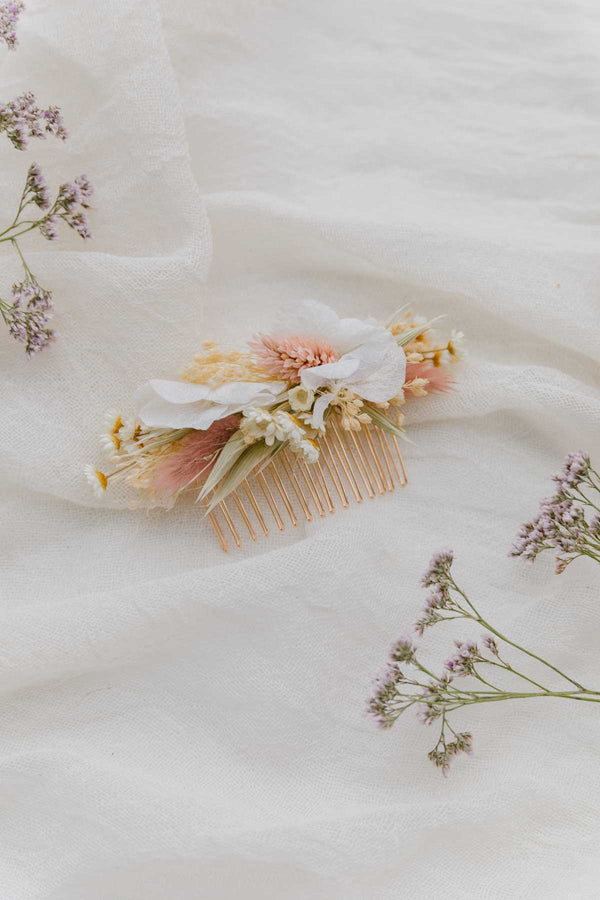 Aurora Handmade Flower Hair Comb