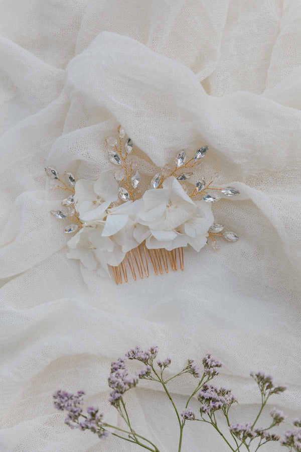 Kitri Handmade Flower Hair Comb