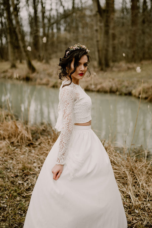 Into The Woods Handmade Flower Headpiece