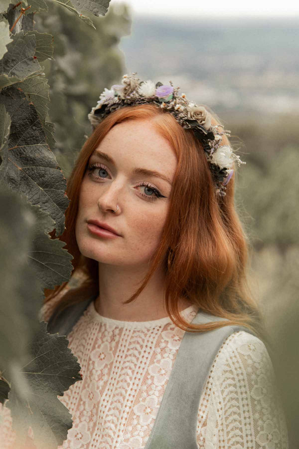 Leah Handmade Queen Flowercrown