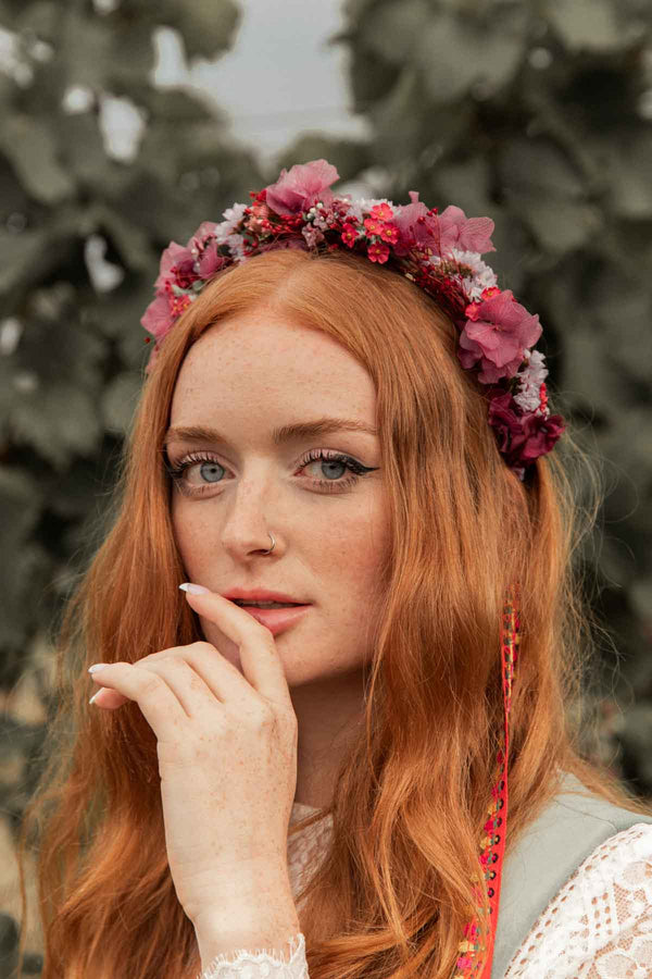 Leah Handmade Queen Flowercrown