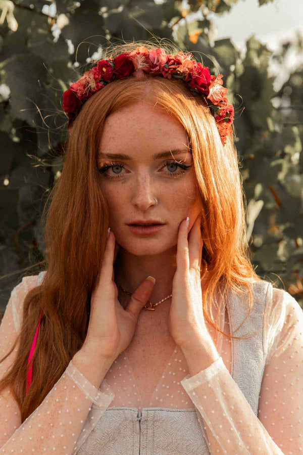 Berry Handmade Flowercrown