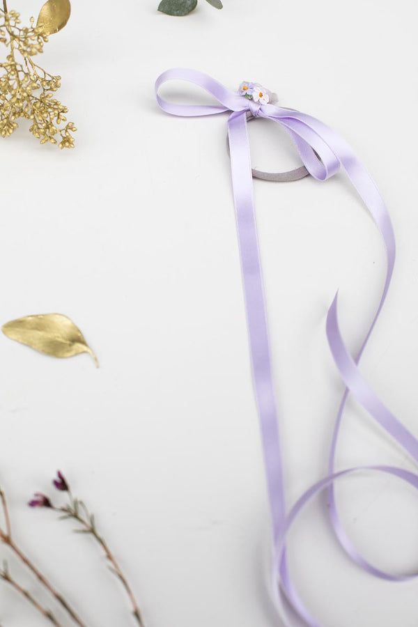Violet Handmade Flowerband