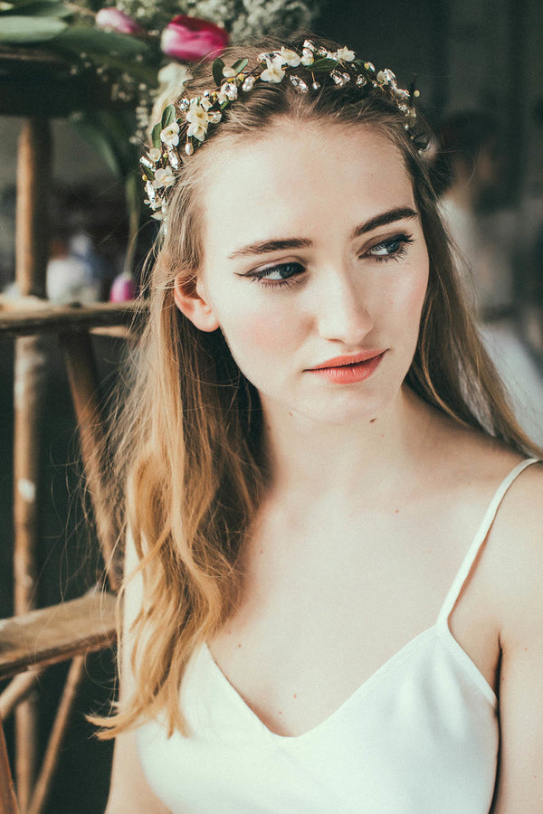 Therese Flower Headpiece