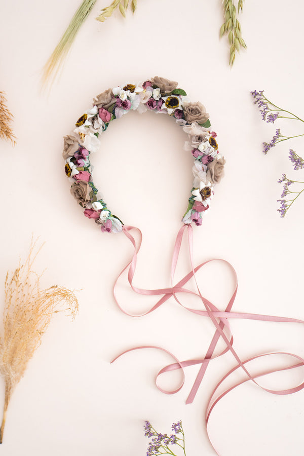 Bekki Handmade Flowercrown Tracht