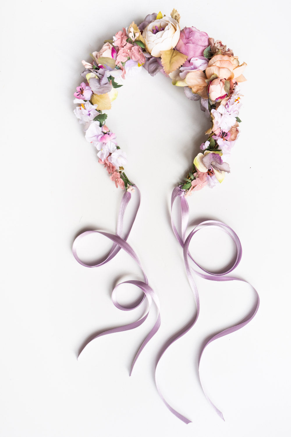 Violet Handmade Queen Flowercrown