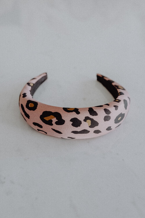 Headband Pink Leo