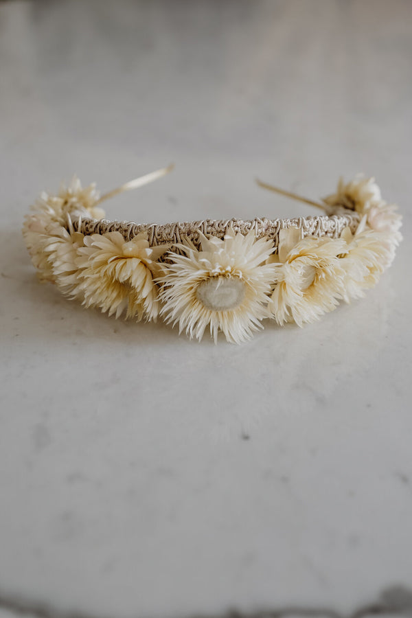 Carine Handmade Dried Flower Headpiece