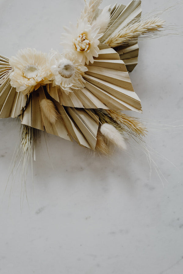 Laura Handmade Dried Flower Headpiece