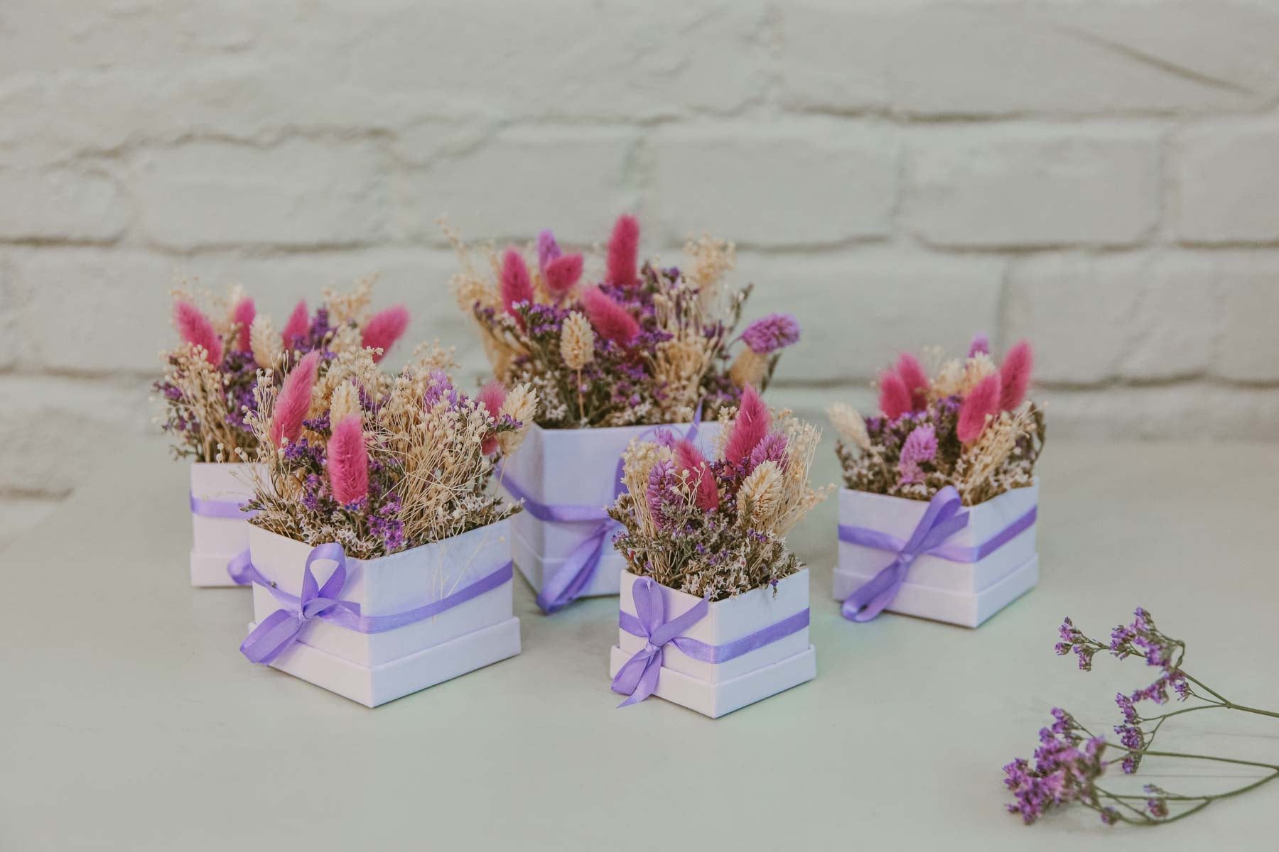 Birthday DIY-Package Box Lavender