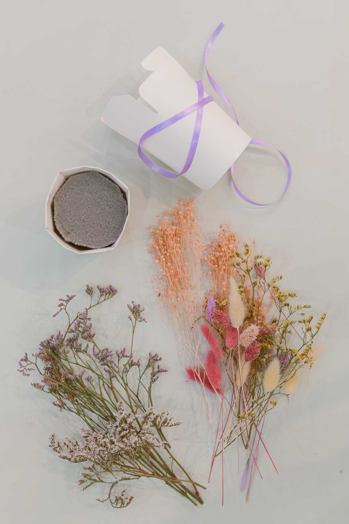 Birthday DIY-Package Box Violet
