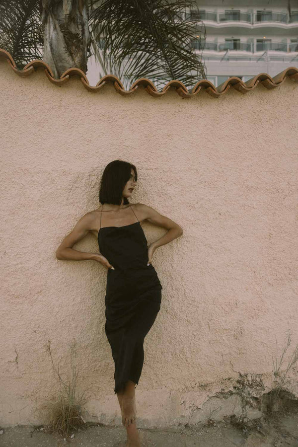 Satin Slip Dress