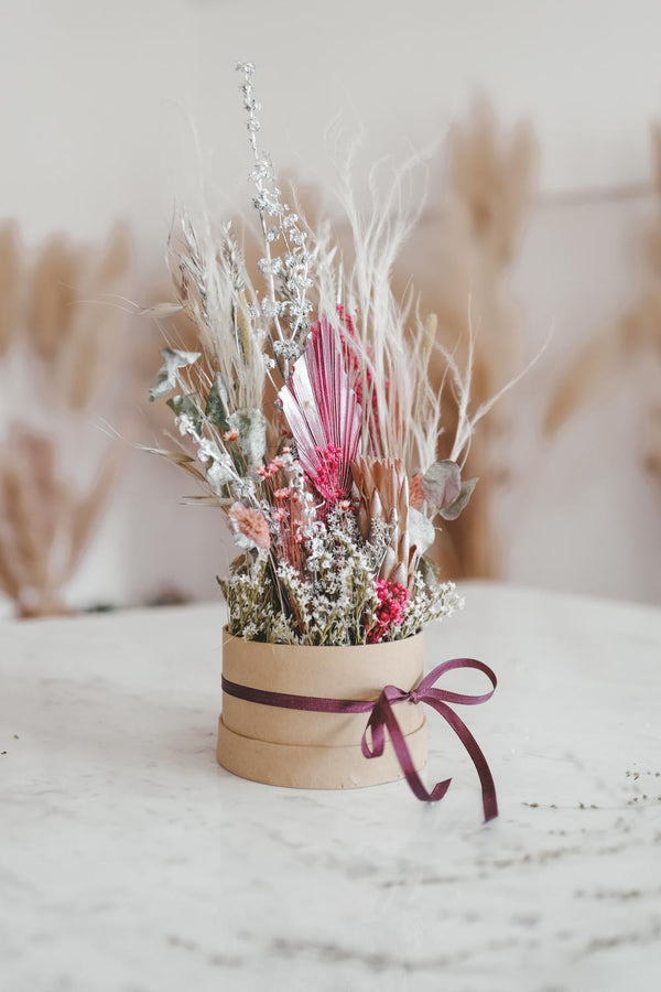 Pink Moon Dried Flower Box