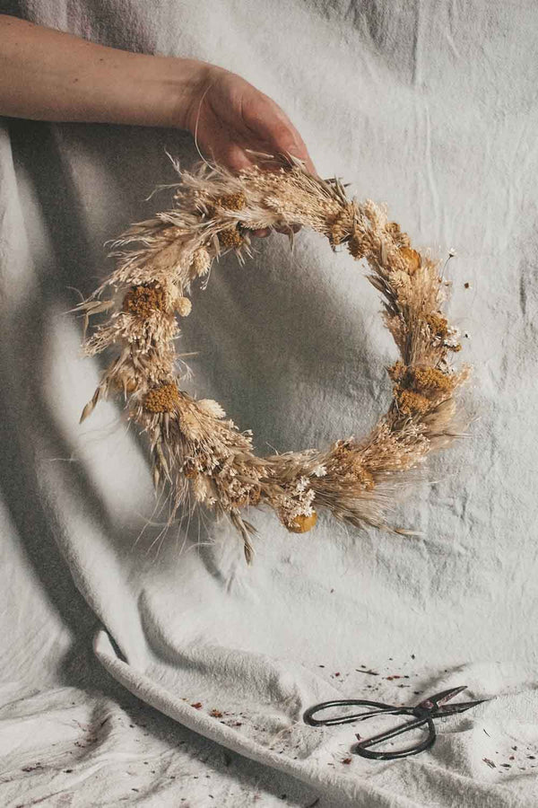 Handmade Dried Flower Hoop Martha