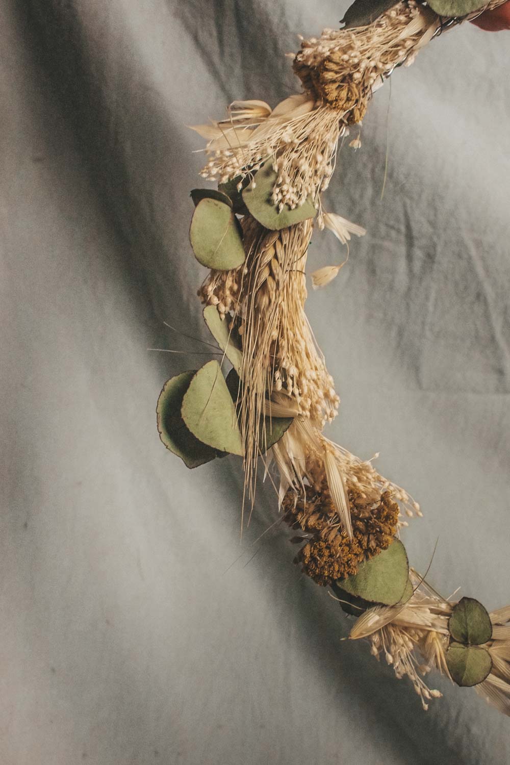 Handmade Dried Flower Hoop Kira
