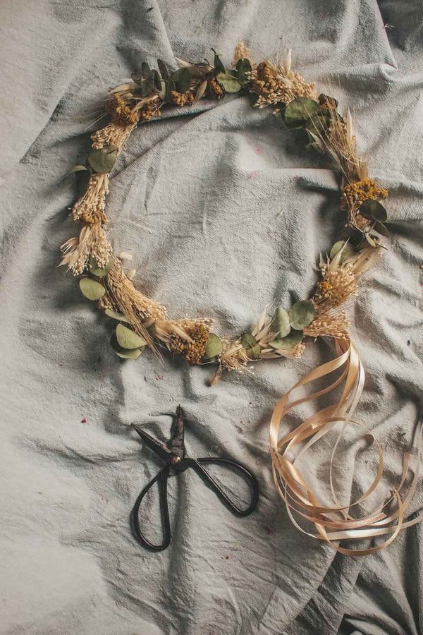 Handmade Dried Flower Hoop Kira