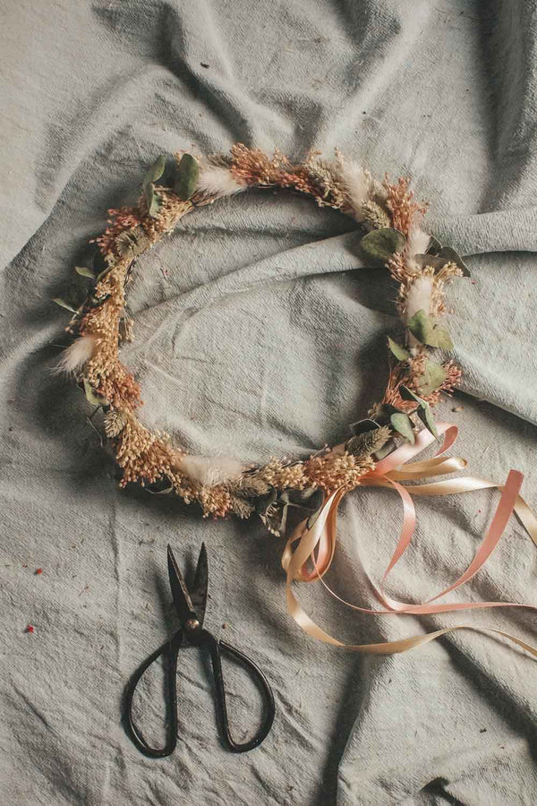 Handmade Dried Flower Hoop Sally