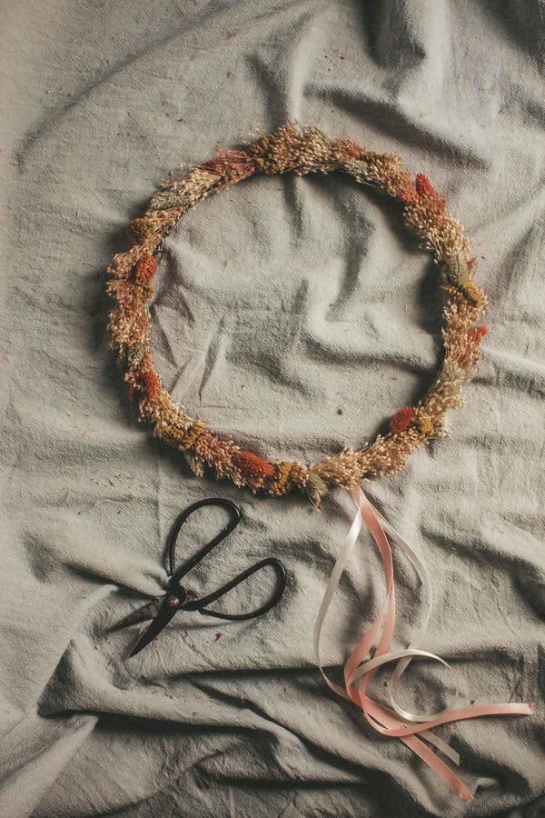 Handmade Dried Flower Hoop Nina