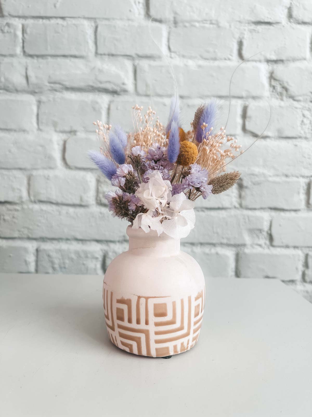 Everlasting Flowers in a Vase Clara