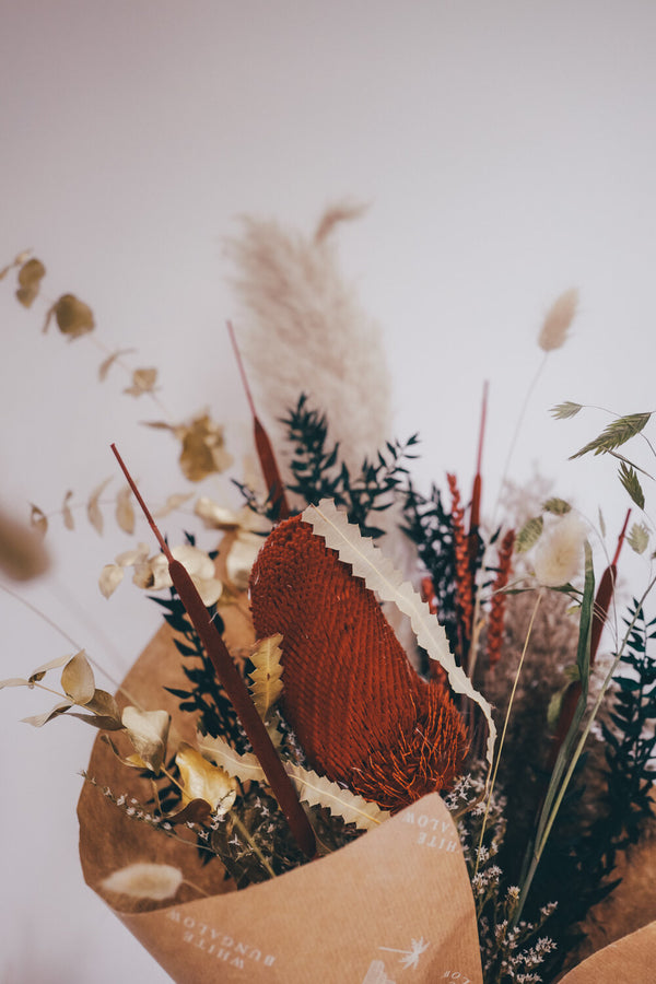 Berry Large Dried Flower Bouquet